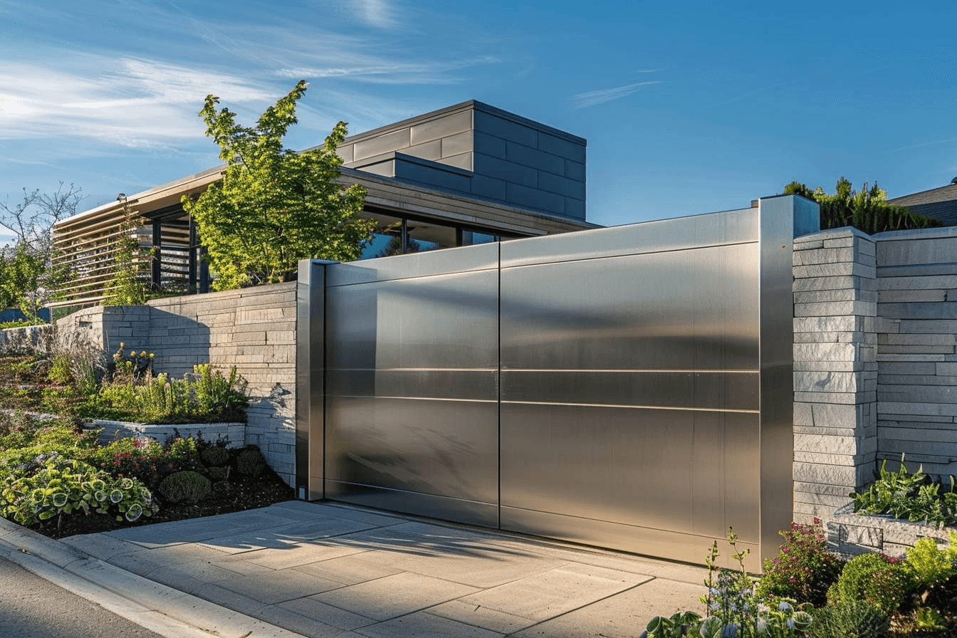 STANSV automatic gate installation